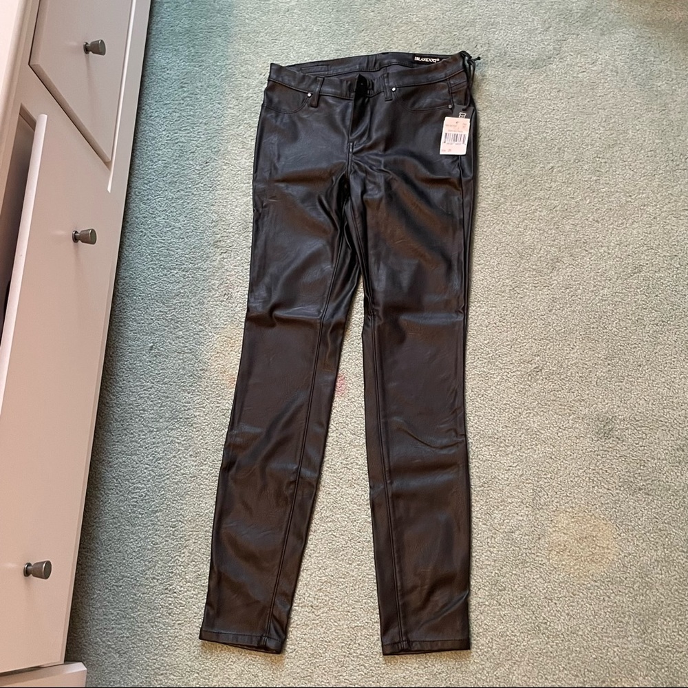 BlankNYC Leather Pants **NEVER WORN